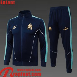 Marseille kit: Veste Foot Enfant 2026 2027 C1045
