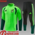 Mexique kit: Survetement de Foot Enfant 2026 2027 C1052