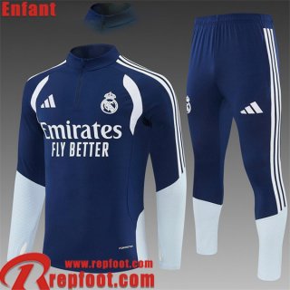 Real Madrid kit: Survetement de Foot Enfant 2026 2027 C1059