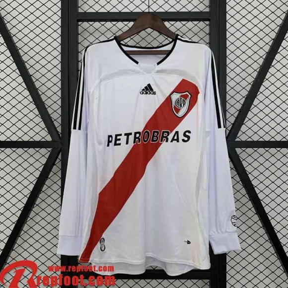 River Plate Retro Maillots De Foot Domicile Homme Manche Longue 06 07 FG724