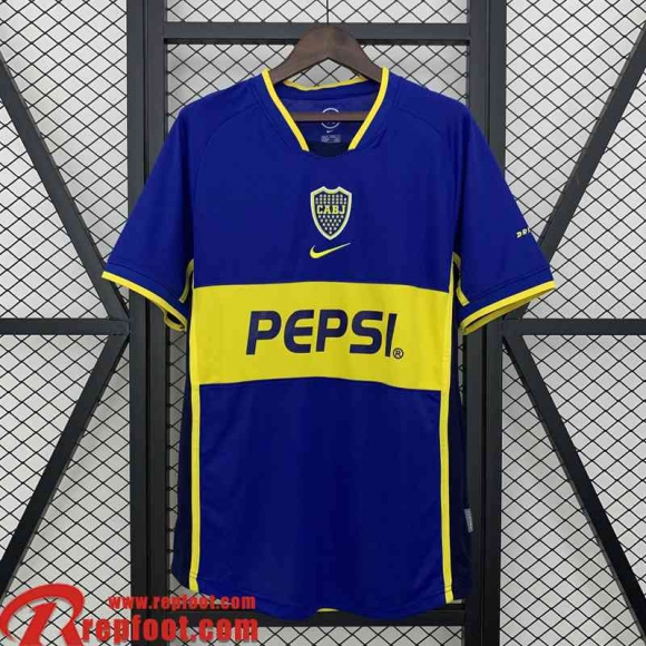 Boca Juniors Retro Maillots De Foot Domicile Homme 02 03 FG746