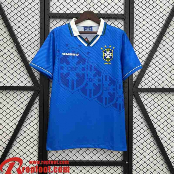 Bresil Retro Maillots De Foot Exterieur Homme 93 94 FG791