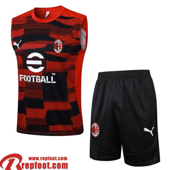 AC Milan Sans Manches Homme 2025 2026 H434  AC Milan Sans Manches Homme 2025 2026 H434