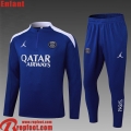 PSG KIT: Survetement de Foot Enfant 2025 2026 C616