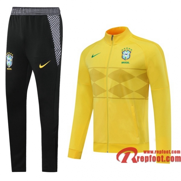 Ensemble Survement - Veste Bresil Jaune 2020 2021