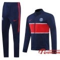 Ensemble Survement - Veste Pairis PSG Bleu Rouge 2020 2021 Ensemble Survement - Veste Pairis PSG Bleu Rouge 2020 2021