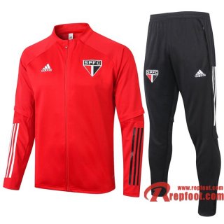 Ensemble Survement - Veste Sao Paulo FC Rouge 2020 2021