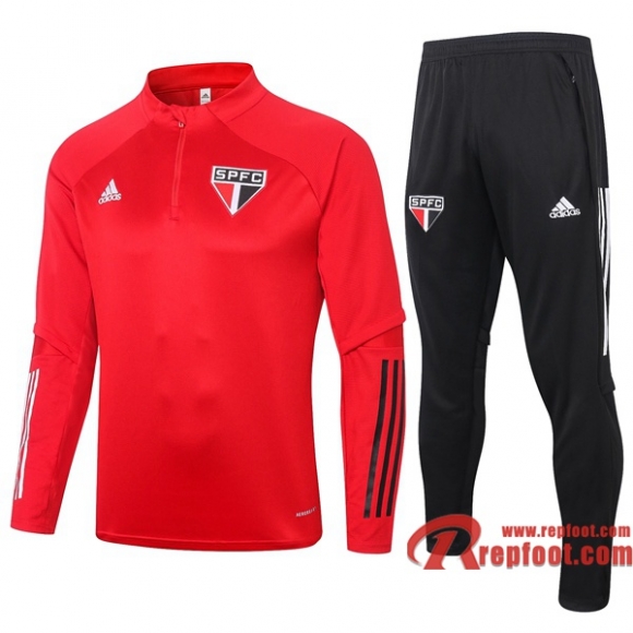 Ensemble Survement Sao Paulo FC Rouge 2020 2021 Ensemble Survement Sao Paulo FC Rouge 2020 2021
