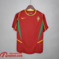 Portugal Retro Maillot De Foot Domicile 2002 RE101