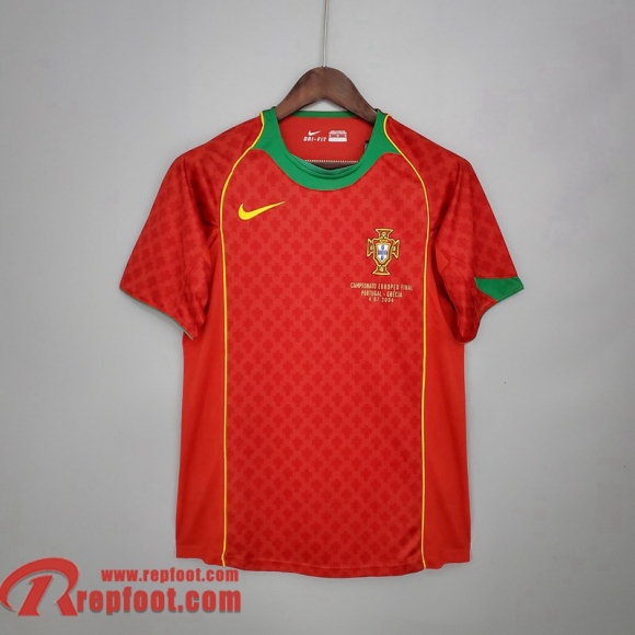 Portugal Retro Maillot De Foot Domicile 2004 RE100