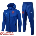 Barcelone Veste Foot - Sweat a Capuche Bleu foncé 21-22 JK58 Barcelone Veste Foot - Sweat a Capuche Bleu foncé 21-22 JK58