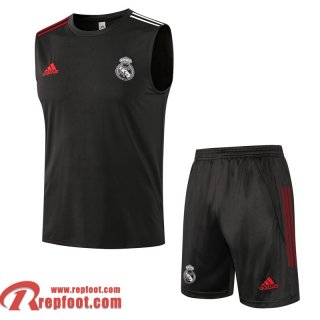 Real Madrid Sans manches Gris foncé 2021 2022 PL67