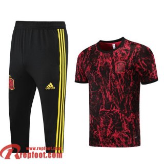 Espagne T-shirt + Pantalon court rouge 2021 2022 PL78