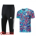 Real Madrid T-shirt + Pantalon court Couleur 2021 2022 PL81