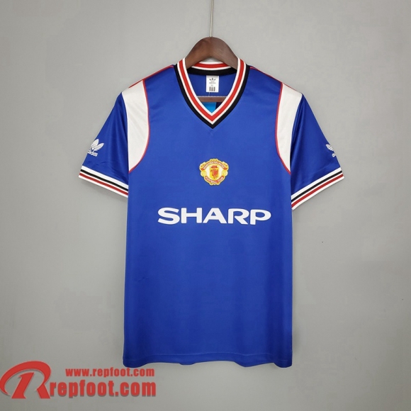 Manchester United Retro Maillot De Foot Exterieur 85-86 RE58