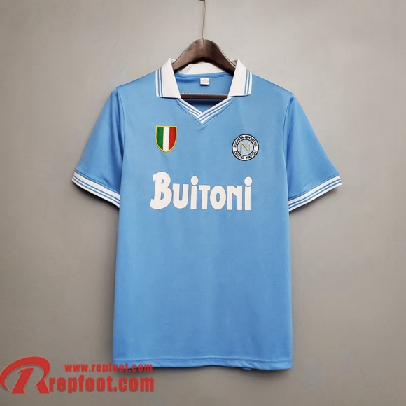 Naples Retro Maillot De Foot Domicile 86/87 RE25