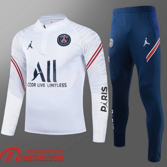 PSG Paris Survetement de Foot blanc 2021 2022 TK03 PSG Paris Survetement de Foot blanc 2021 2022 TK03