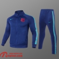 Barcelone Veste Foot bleu 2021 2022 TK17