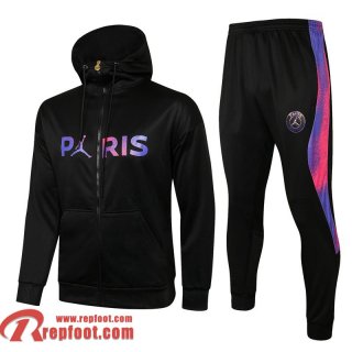 PSG Paris Veste Foot - Sweat a Capuche Couleur 2021 2022 TK29