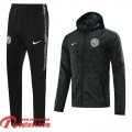 Club América Coupe Vent - Sweat a Capuche noir 2021 2022 WK16