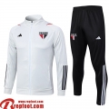 Sao Paulo Veste Foot Blanc Homme 23 24 JK730