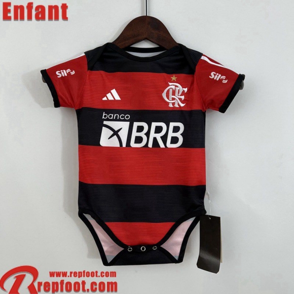 Flamengo Maillot De Foot Domicile Baby 23 24 MK11