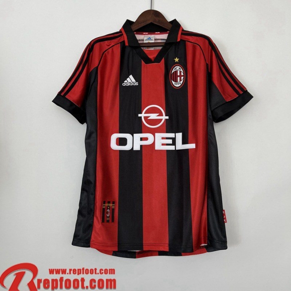 AC Milan Retro Maillot De Foot Domicile Homme 98 99 FG245