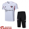 Sao Paulo Polo foot Blanc Homme 23 24 PL690