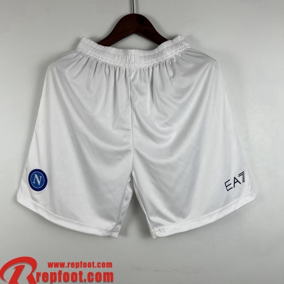 Naples Short De Foot Blanc Homme 23 24 P243  Naples Short De Foot Blanc Homme 23 24 P243