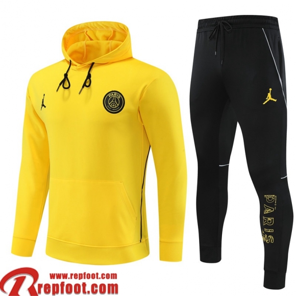 PSG Sweatshirt Foot jaune Homme 23 24 SW64