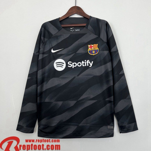 Barcelone Maillot De Foot Gardiens De But Homme Manche Longue 23 24