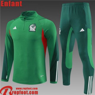 Mexique Survetement de Foot vert Enfant 23 24 TK599