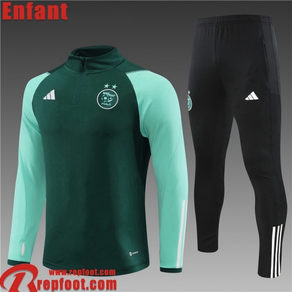 Algerie Survetement de Foot vert Enfant 23 24 TK607