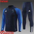 Algerie Survetement de Foot bleu marine Enfant 23 24 TK608