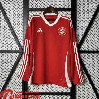 Internacional Maillots De Foot Domicile Homme Manche Longue 2025 2026