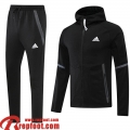 Sport Veste Foot - Sweat A Capuche noir Homme 22 23 JK330