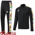 Sport Veste Foot noir Homme 22 23 JK364 Sport Veste Foot noir Homme 22 23 JK364