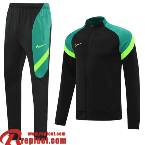 Sport Veste Foot vert noir Homme 22 23 JK378