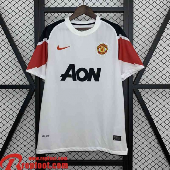 Manchester United Retro Maillots De Foot Exterieur Homme 10 11 FG801