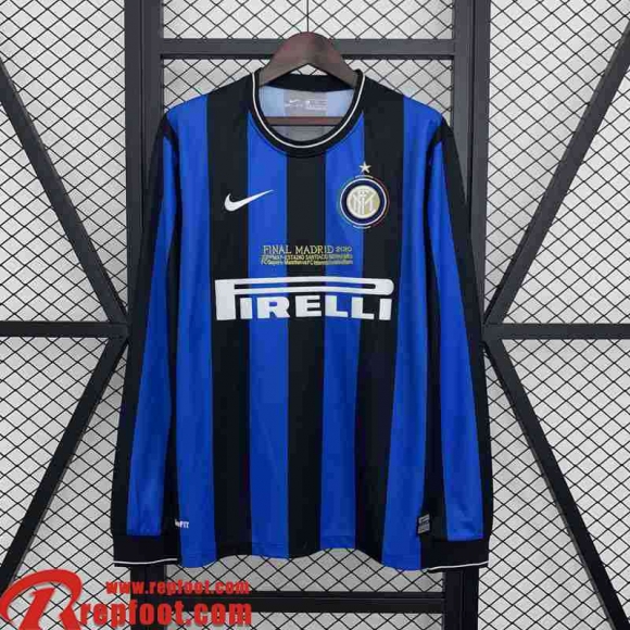 Inter milan Retro Maillots De Foot Domicile Homme 09 10 Champions League FG809