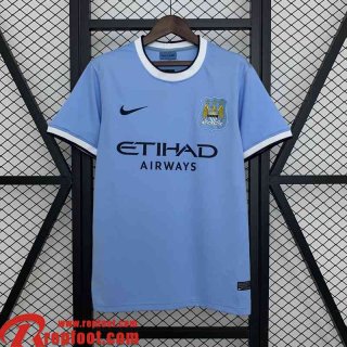 Manchester City Retro Maillots De Foot Domicile Homme 13 14 FG817