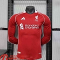 Liverpool Maillots De Foot Domicile Homme Manche Longue 2025 2026