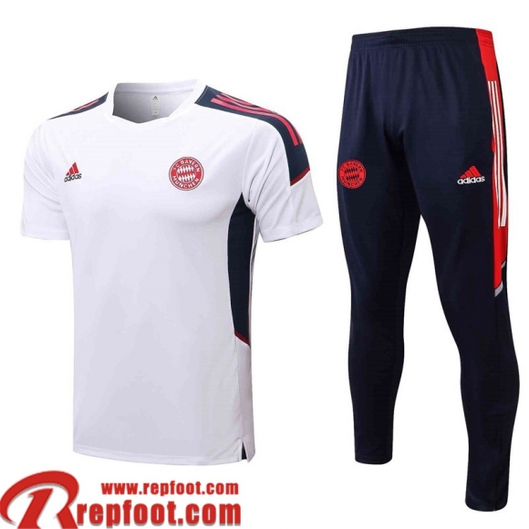 Bayern Munich T-Shirt Blanc Homme 22 23 PL407 Bayern Munich T-Shirt Blanc Homme 22 23 PL407