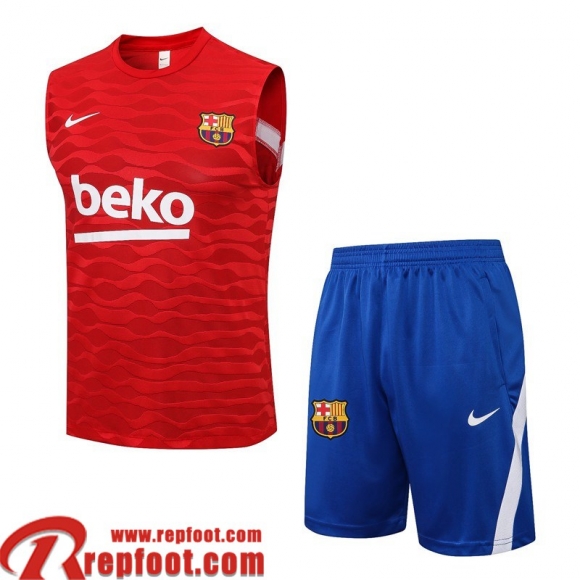 Barcelone Sans manches rouge Homme 21 22 PL424