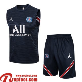 PSG Sans manches bleu marin Homme 21 22 PL432