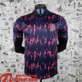 Manchester United T-Shirt noir rouge Homme 22 23 PL346