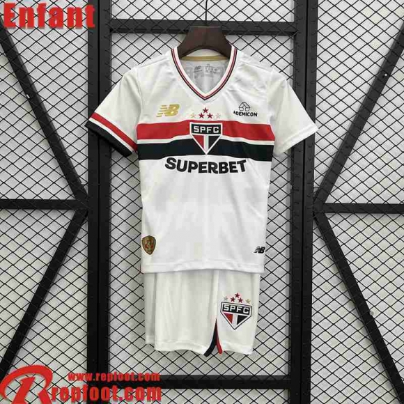 Sao Paulo Maillots De Foot Domicile Enfant 2025 2026