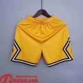 PSG Short De Foot Jaune Homme 21 22 DK90