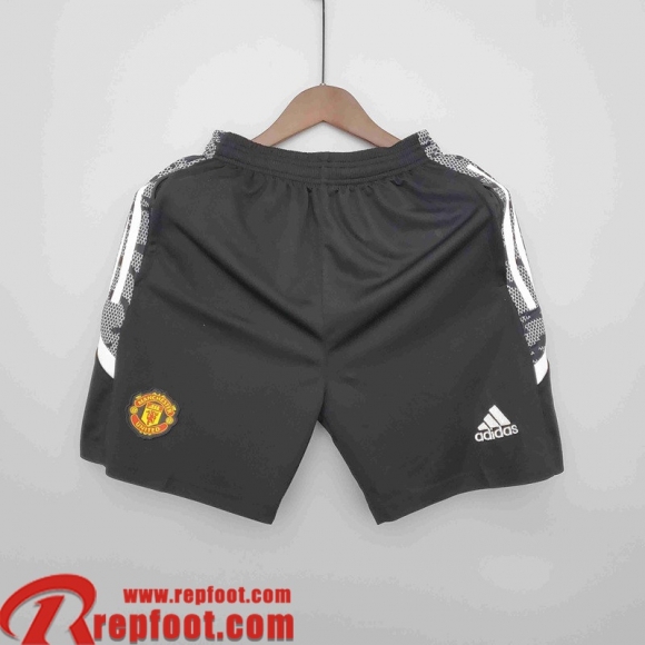 Manchester United Short De Foot noir Homme 21 22 DK96