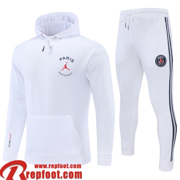 PSG Sweatshirt Foot Blanc Homme 21 22 SW33